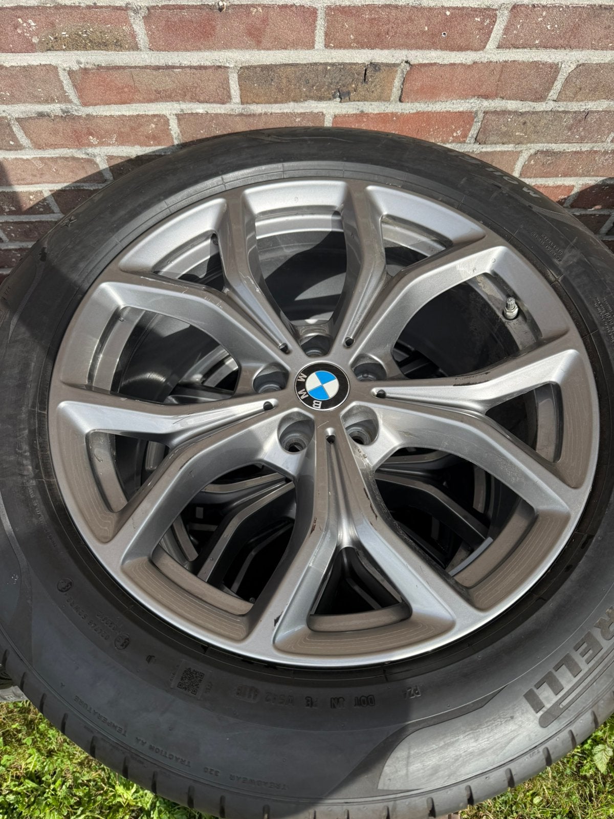 4 jantes BMW origine 9Jx20 + pneus Pirelli P Zero, Enlèvement ou Envoi, 20 pouces, Pneu(s)