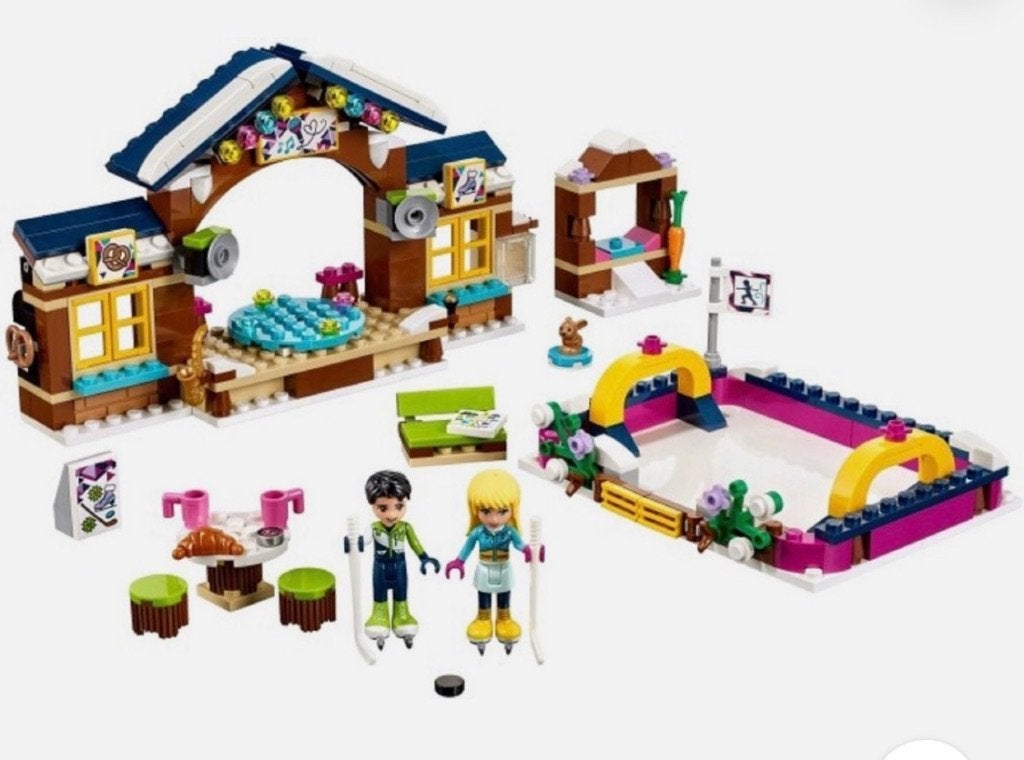 Lego Friends Snow Resort ijsbaan, Kinderen en Baby's, Lego, Friends, Ophalen of Verzenden, Zo goed als nieuw