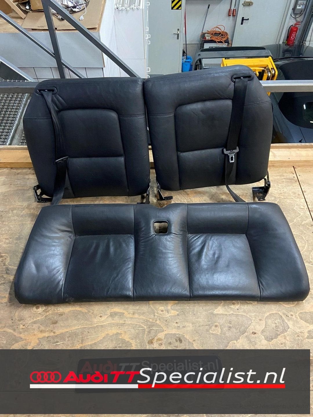 Achterbank met rugleuning  zwart leder Audi TT 8N mk1 Coupe, Auto-onderdelen, Ophalen, Gebruikt, -, -