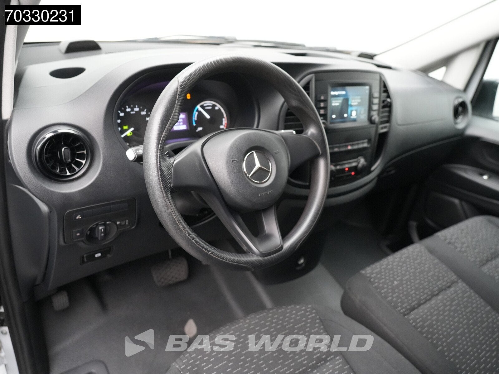 Mercedes eVito Elektrisch 41kWh 150km WLTP L3H1 Airco Camera, Auto's, Automaat, Stof, Gebruikt, Euro 6