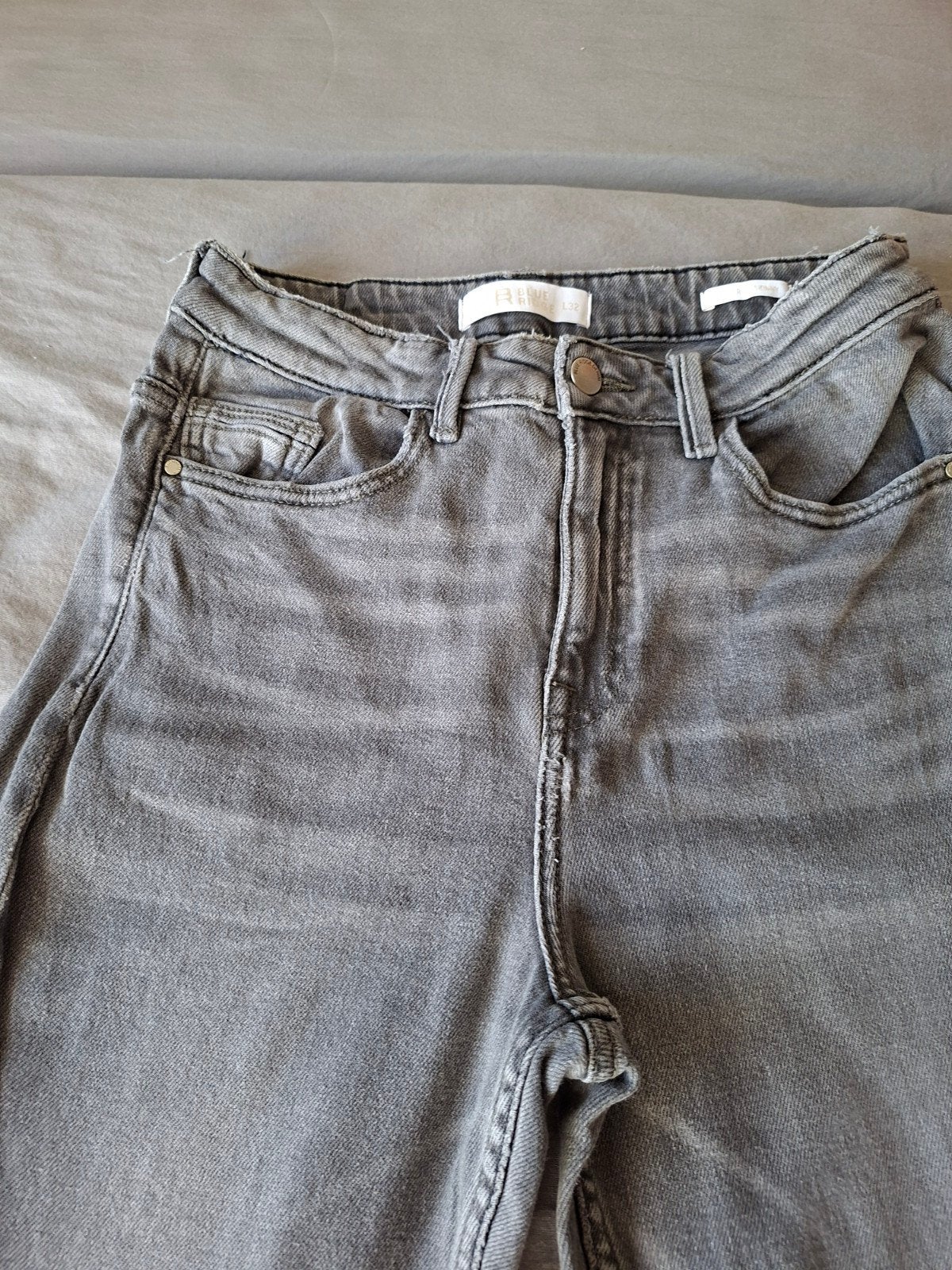 Grijze jeansbroek maat 29, Ophalen