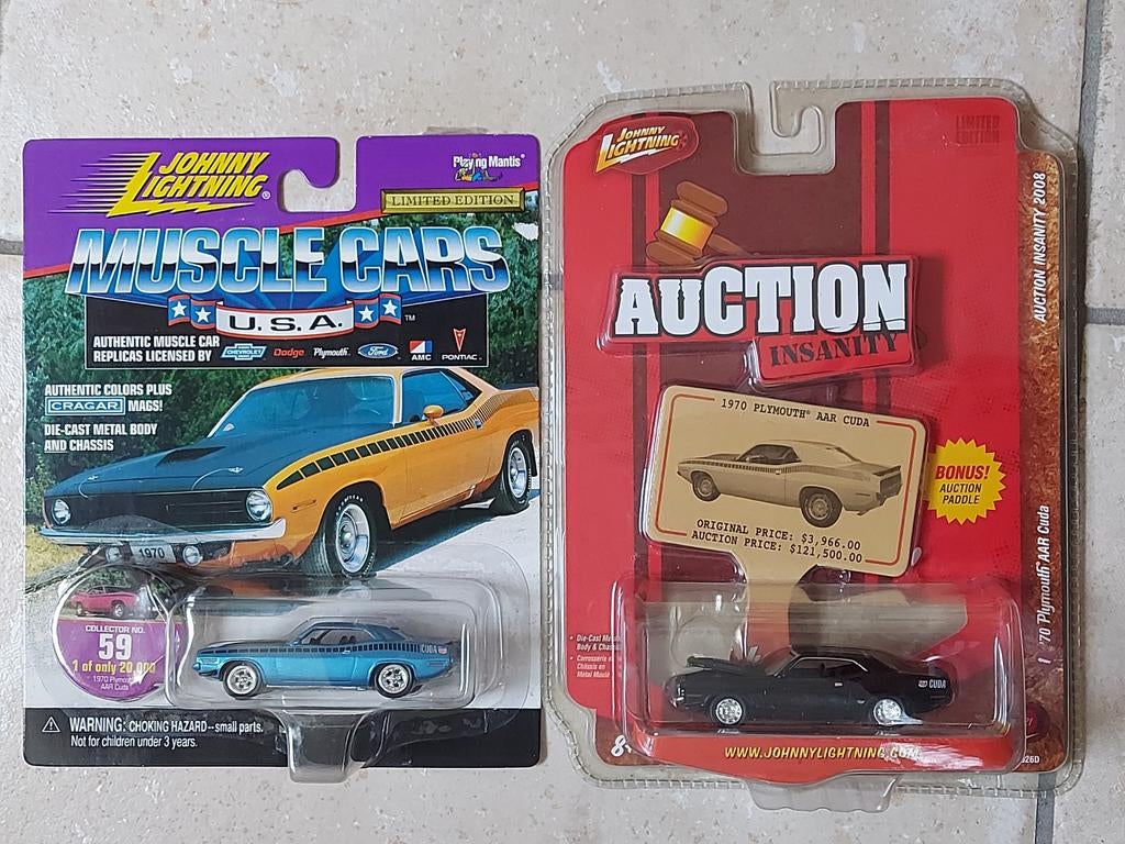 1970 Plymouth AAR Cuda Johnny Lightning