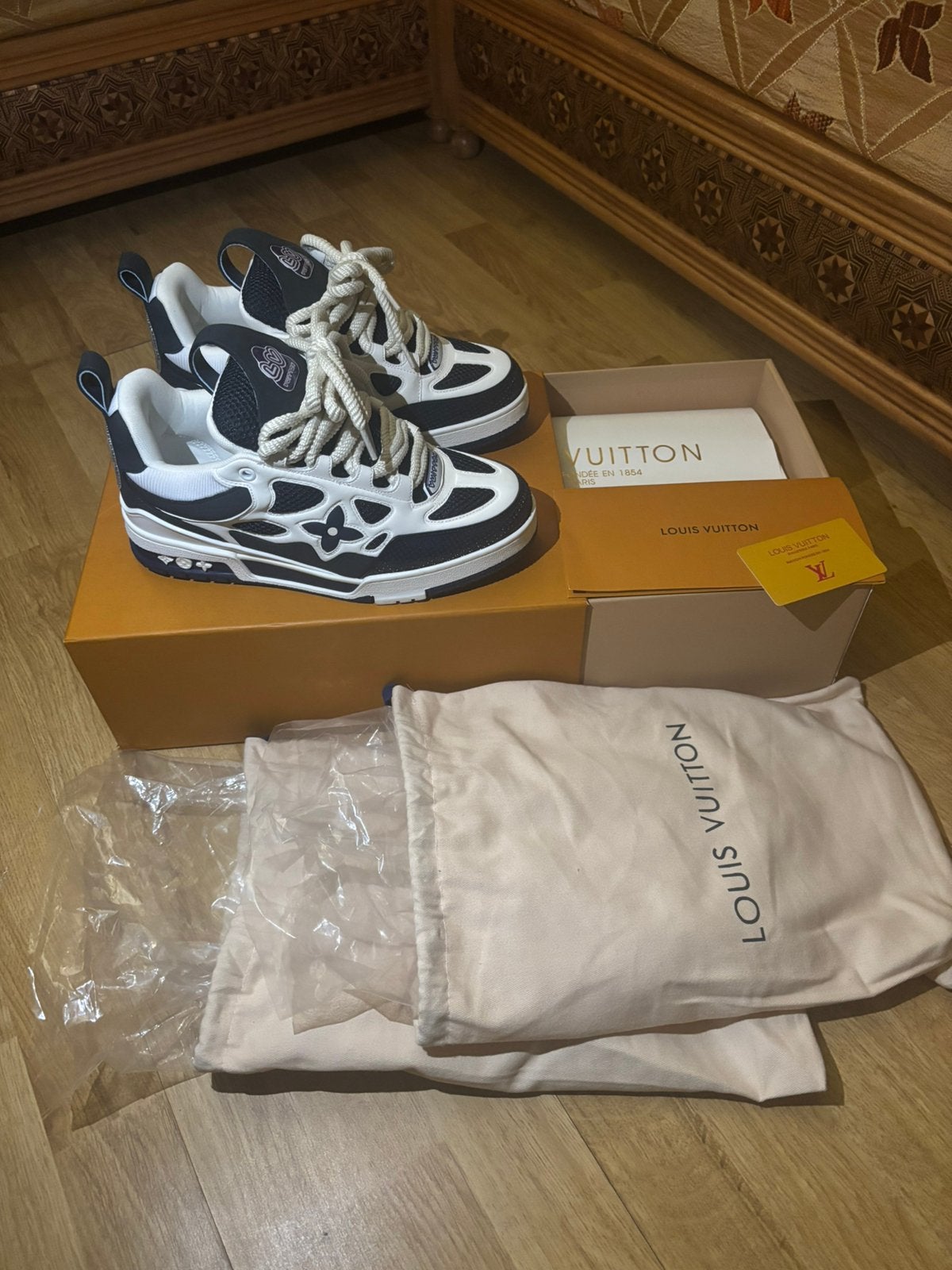 Louis vuitton skate, Ophalen, Blauw, Nieuw, Sneakers
