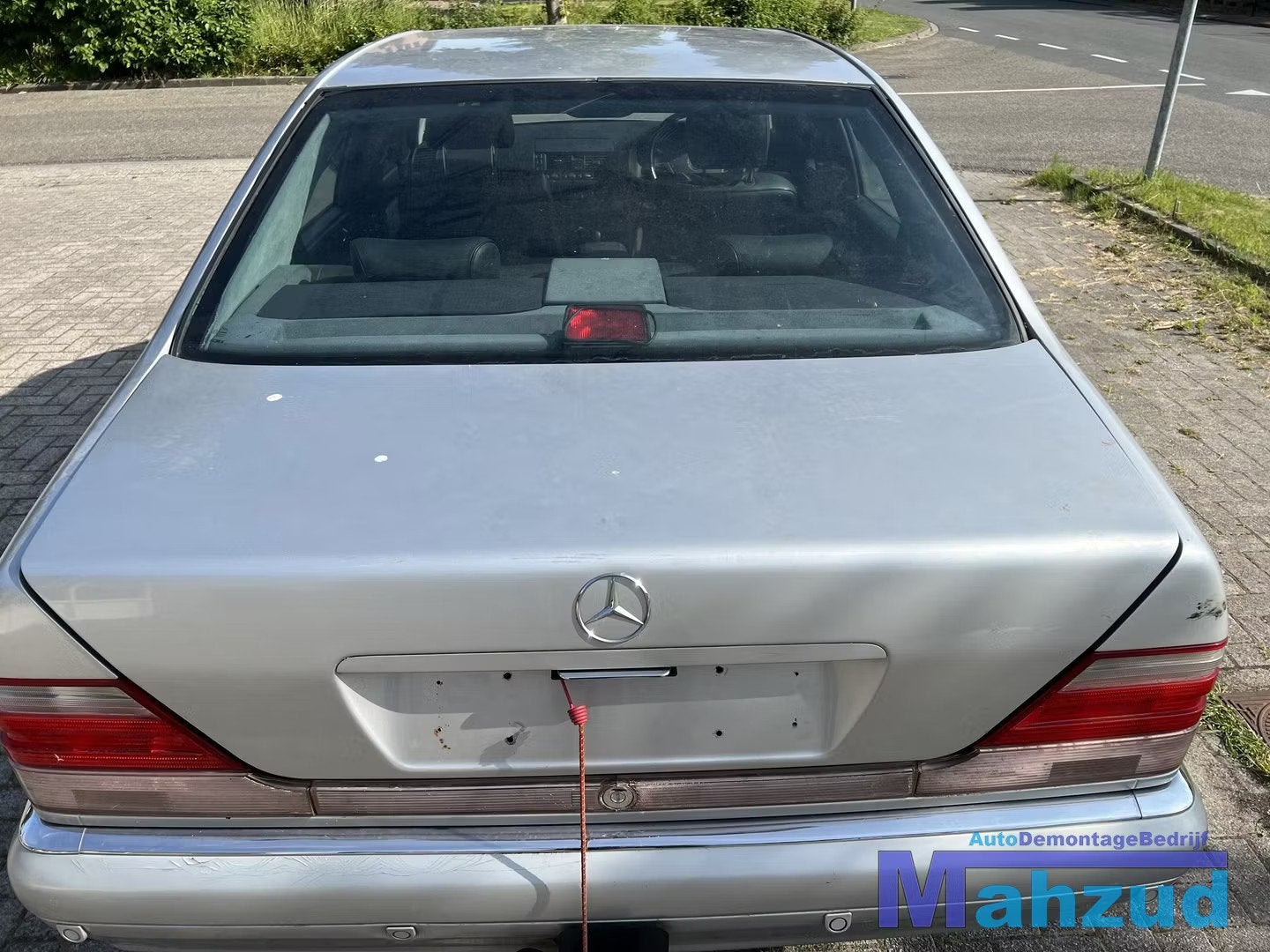MERCEDES S KLASSE W140 Zilver achterklep 1991-1998, Gebruikt, Mercedes-Benz AG, Deur, Mercedes-Benz