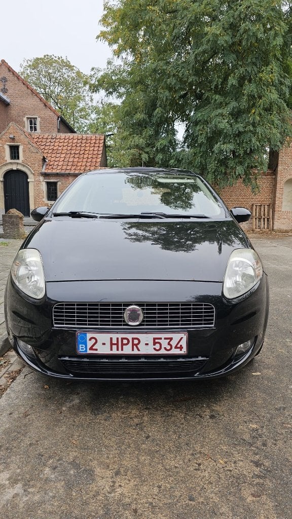 Fiat Punto, Auto's, 4 deurs, Stof, 4 cilinders, Zwart
