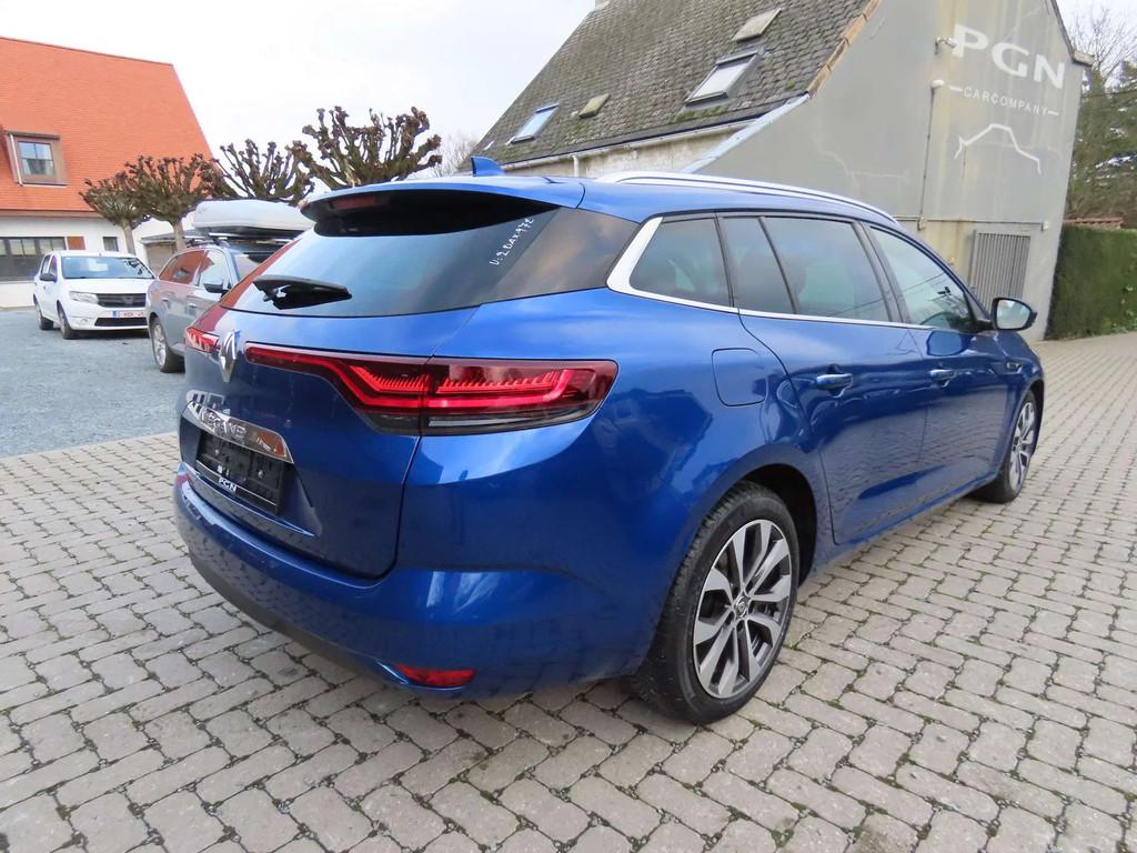 Renault Mégane Megane Grandtour TCe 140 GPF TECHNO, Auto's, Gebruikt, 4 cilinders, Blauw, 1333 cc