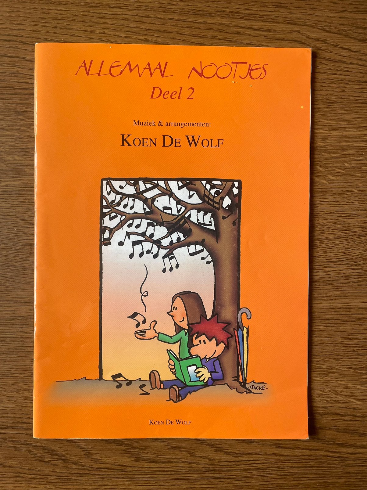 Boek notenleer Allemaal Nootjes (tweede jaar) - Koen De Wolf, Ophalen of Verzenden, Zo goed als nieuw
