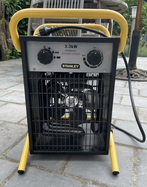 Chauffage soufflant/ventilateur stanley, Enlèvement, Thermostat