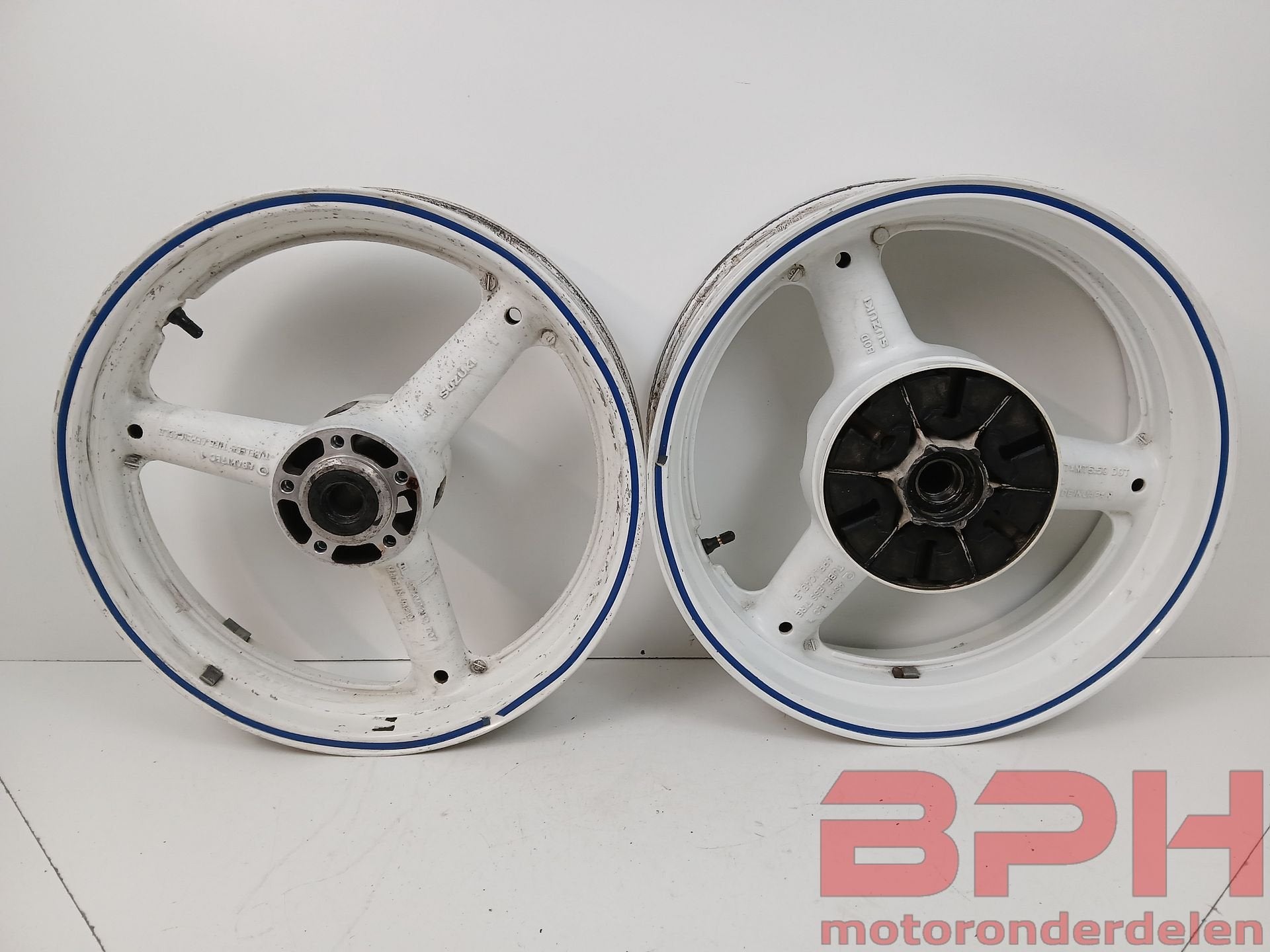Velgen Suzuki GSX-R 600 SRAD TL1000 1996 t/m 2001 velg wiele, Motoren, Gebruikt, -, -, Ophalen of Verzenden