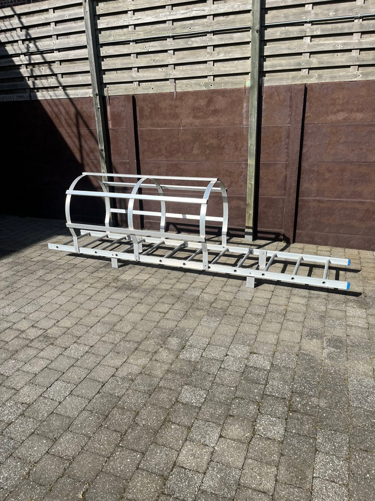 Brandladder vluchtladder kooiladder, Doe-het-zelf en Bouw, Ophalen, Gebruikt, Ladder, 2 tot 4 meter