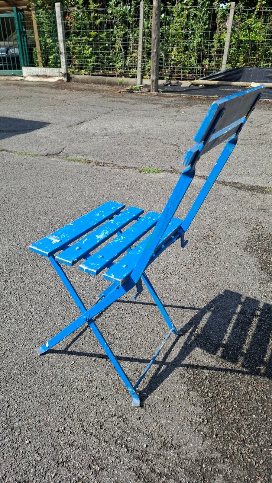 bistrostoelen, Ophalen, Gebruikt, Metaal, Inklapbaar