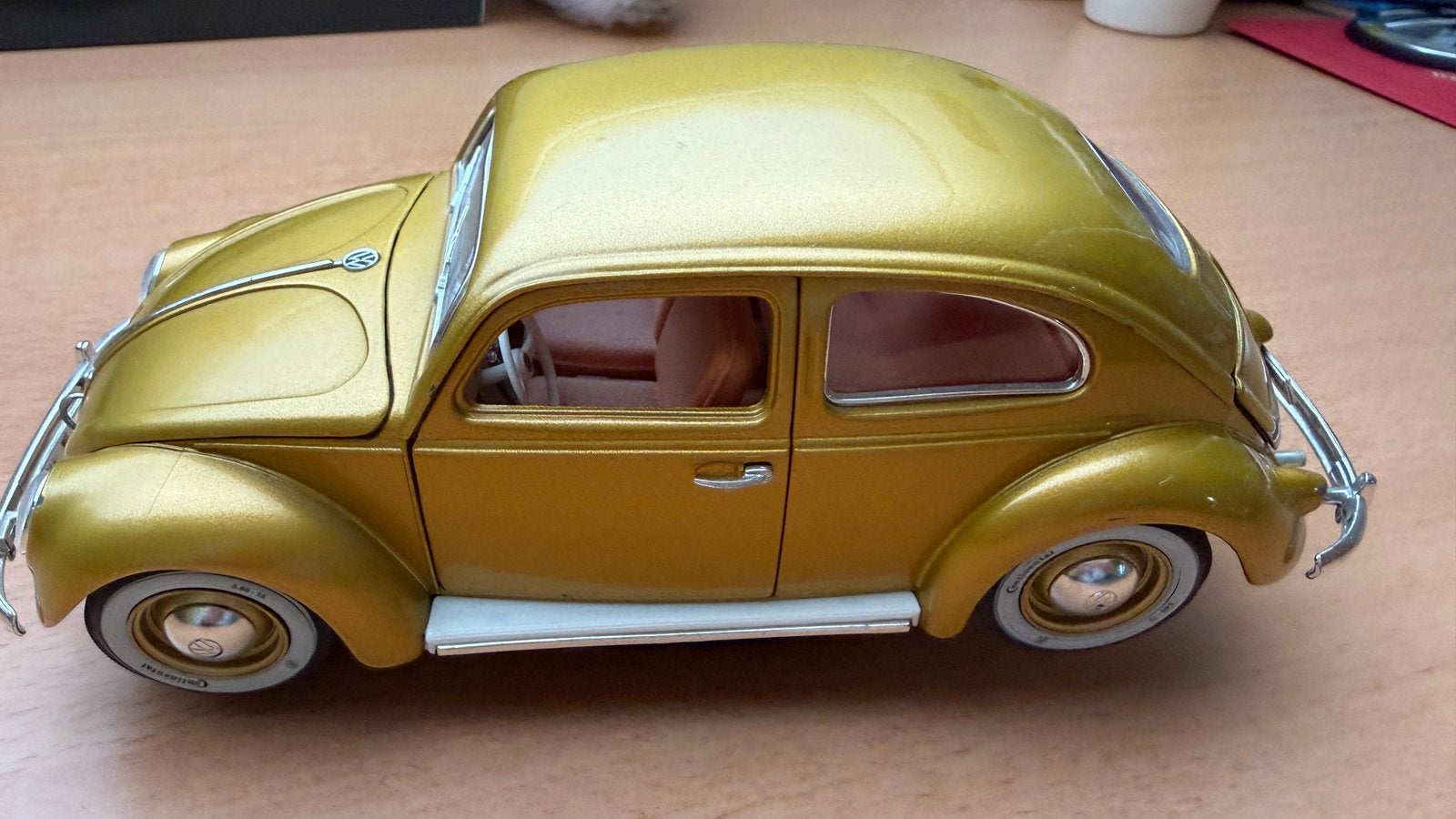 VW Kever retro modelauto schaal 1:18, Ophalen, Nieuw