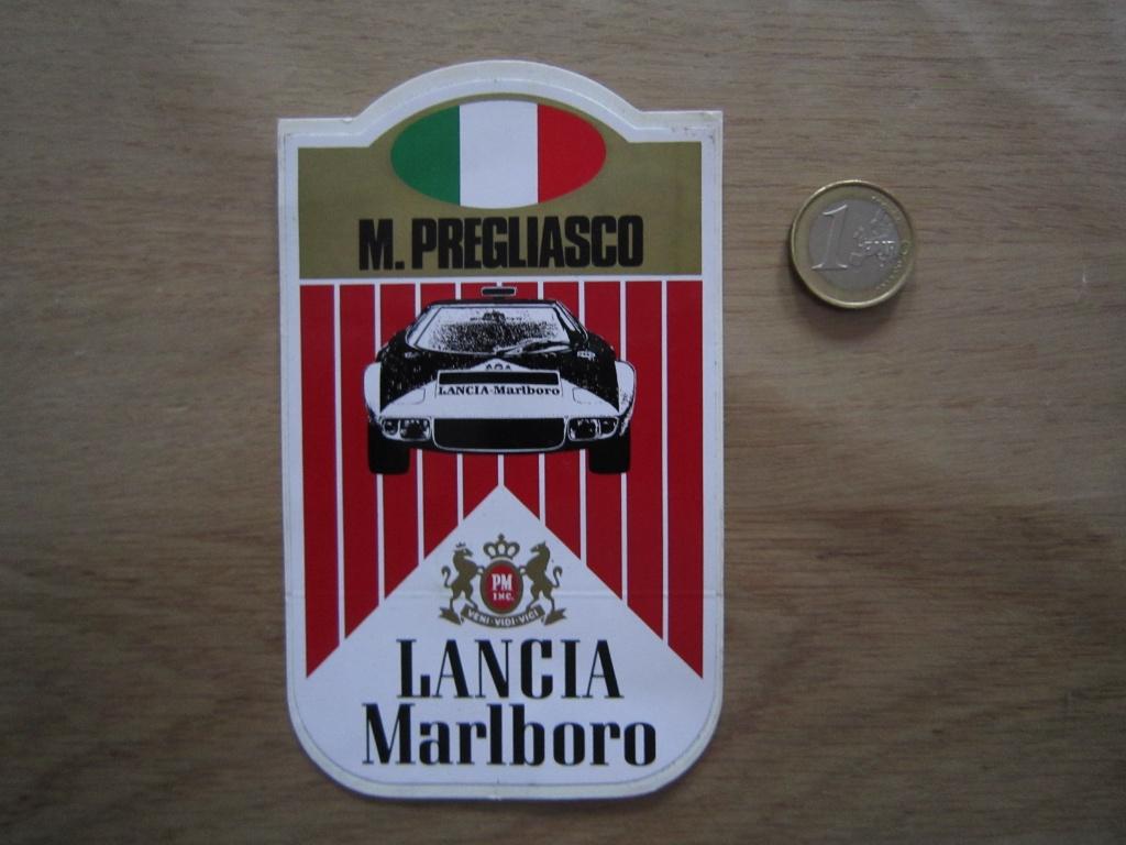 Autocollant rétro/vintage - Autosport Lancia Marlboro, Enlèvement ou Envoi, Comme neuf, Sport