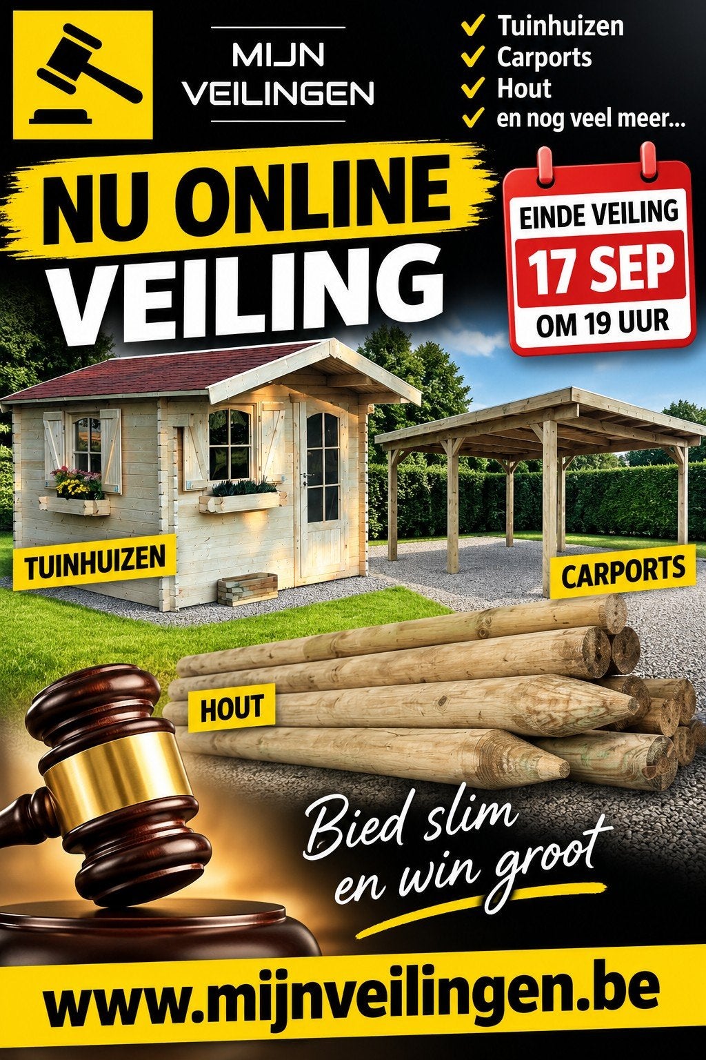 tuinhuisjes, Enlèvement ou Envoi, Abri de jardin