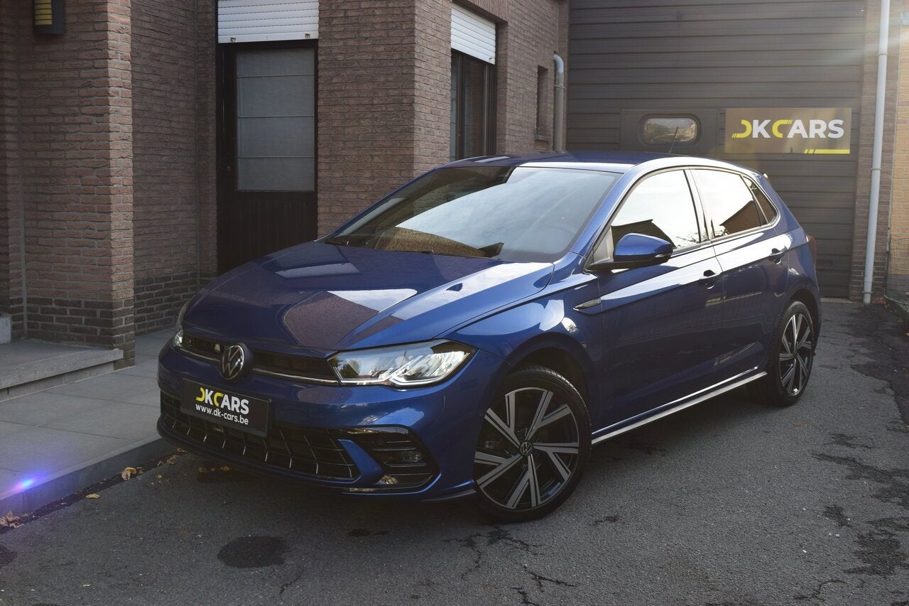 Volkswagen, Polo, 1.0 TSI DSG R-Line - NAVI / LED / ACC / A, Auto's, Bruin, 5 deurs, https://public.car-pass.be/vhr/ef7e633c-71e4-4c09-9e5d-19309121e5a6