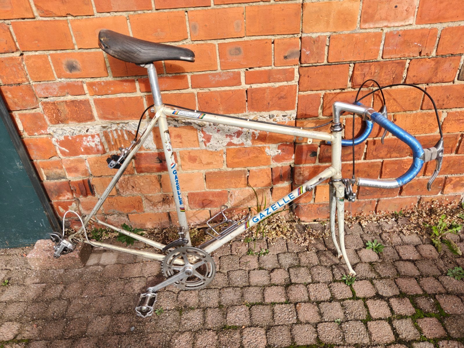 gazelle retro kader met campagnolo onderdelen!!, Enlèvement
