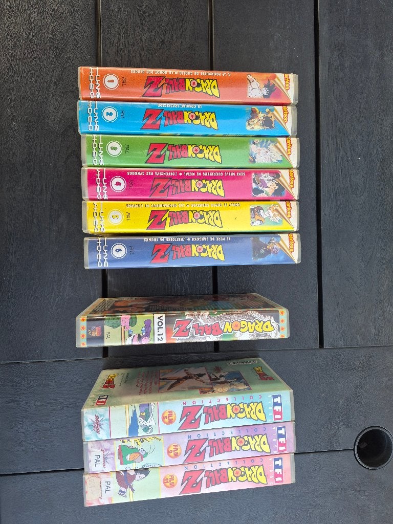 Dragon ball VHS, Enlèvement, Utilisé