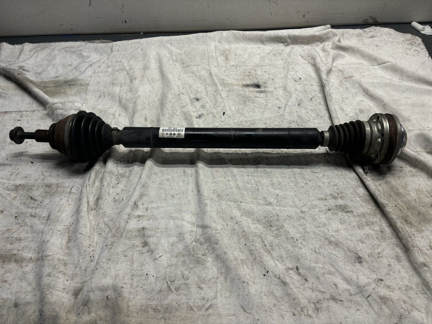 Volkswagen Golf VI / 6 Aandrijfas Rechtsvoor 1K0407272PK, Auto-onderdelen, Gebruikt, -, Volkswagen, -