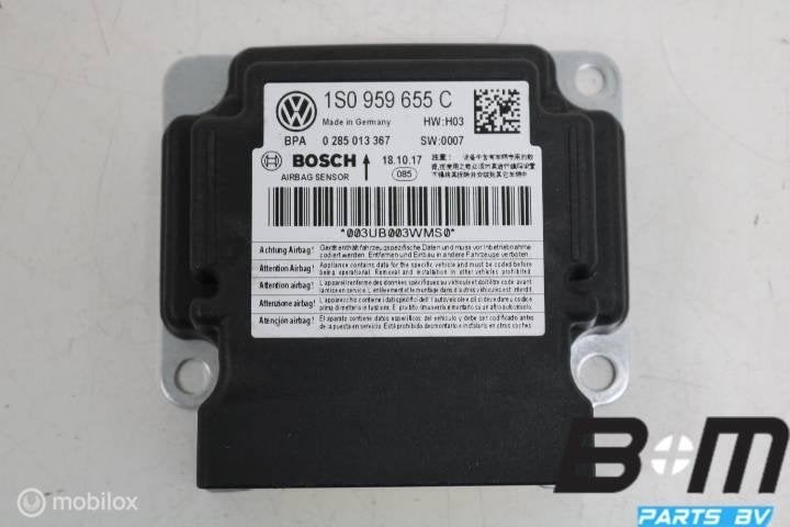 Airbagregelapparaat VW Up! 1S0959655C, Auto diversen, Gebruikt