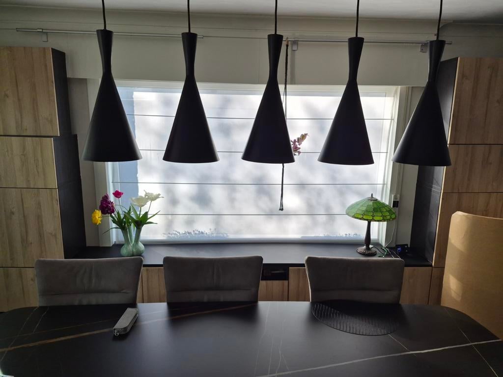Hanglamp linea verdace, Ophalen
