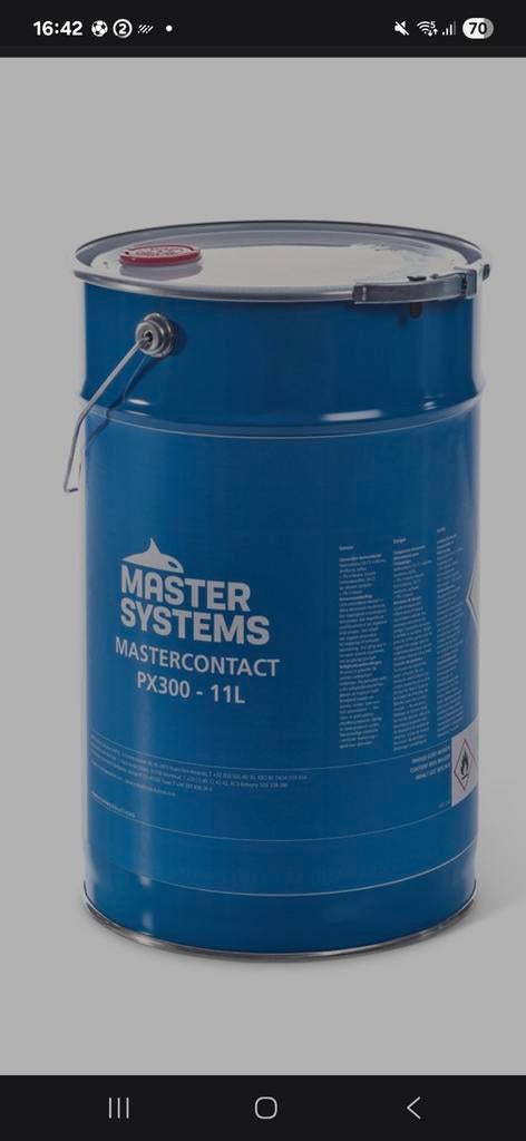 PX300 Epdm-lijm, Ophalen