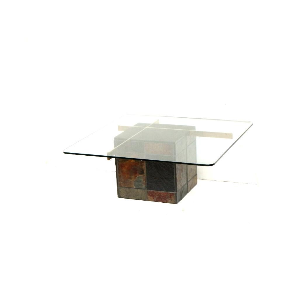 Italiaanse vintage design salontafel jaren '60 '70 retro, Envoi