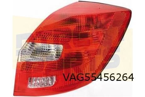Skoda Fabia II (4/07-1/15) Achterlicht Rechts Origineel! 5J6, Auto-onderdelen, -, Verzenden, -, Nieuw