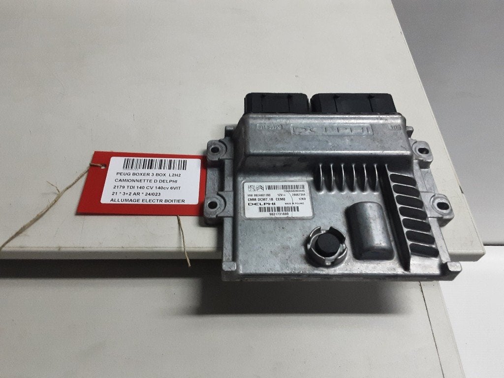 MODULE D ALLUMAGE Peugeot Boxer (U9) (9831731680), Mevr. I. Hauben, Utilisé, Rue de l'Espoir 34 34
4030  GRIVEGNÉE, BE, Info@Collignon.be