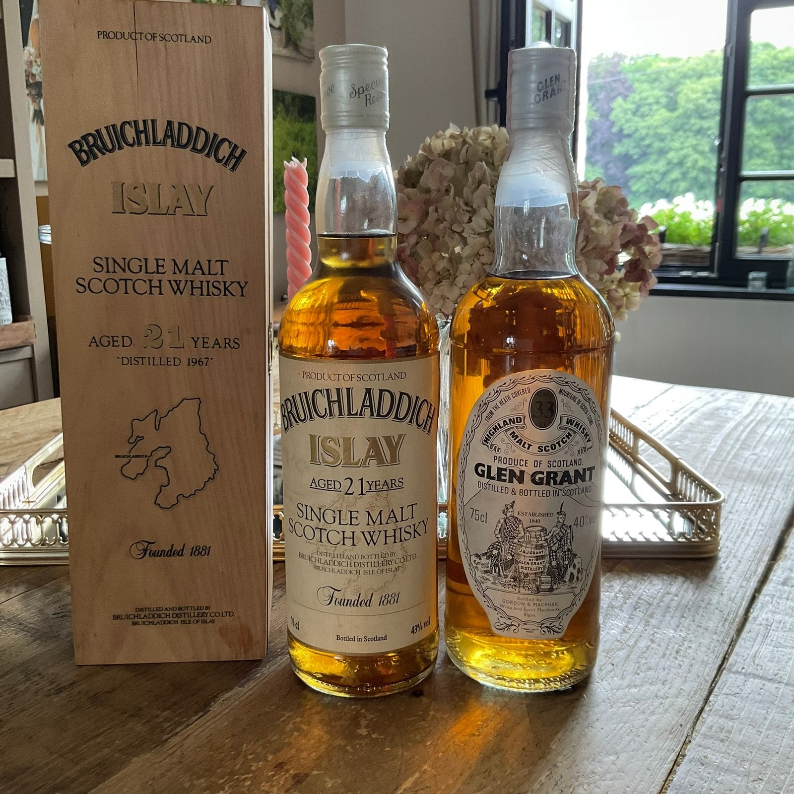 2 zeer zeldzame single malt whisky’s, Verzamelen, Ophalen, Zo goed als nieuw