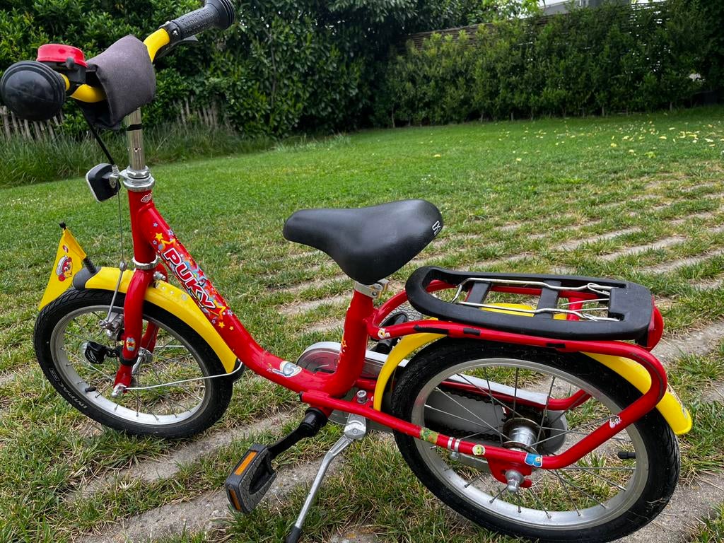 Puky 16 inch, Fietsen en Brommers, Ophalen, Gebruikt, Terugtraprem