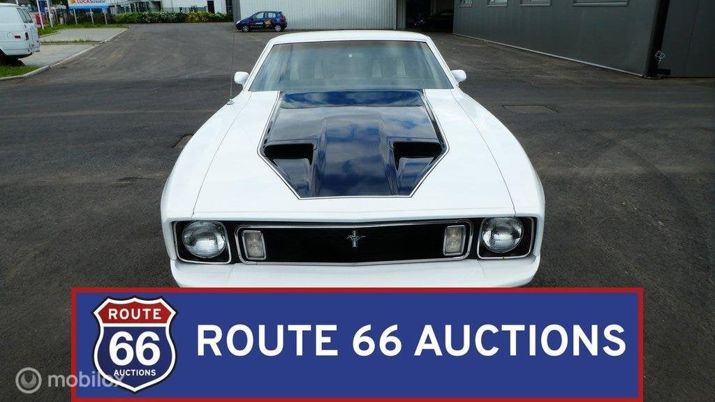 Ford Mustang Mach 1 Fastback | 1973 | Route 66 Auctions, Achat, Entreprise, Boîte manuelle, Autre carrosserie