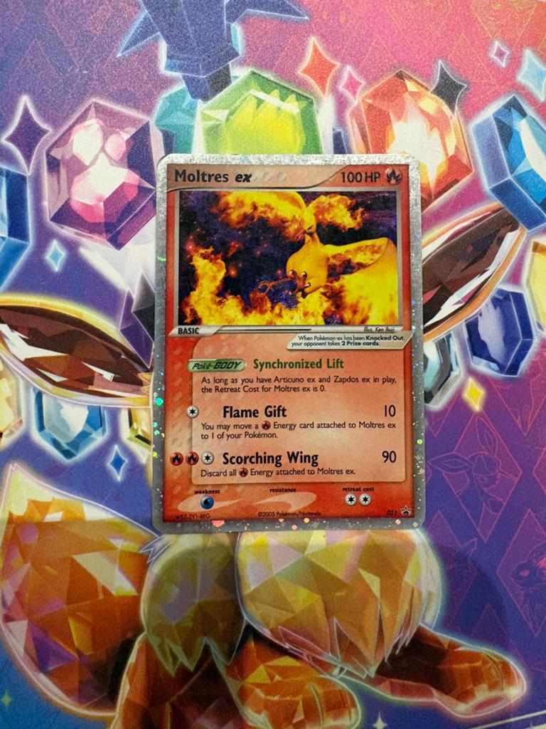 Moltres Ex 31 blackstar promo 2005, Ophalen of Verzenden, Zo goed als nieuw