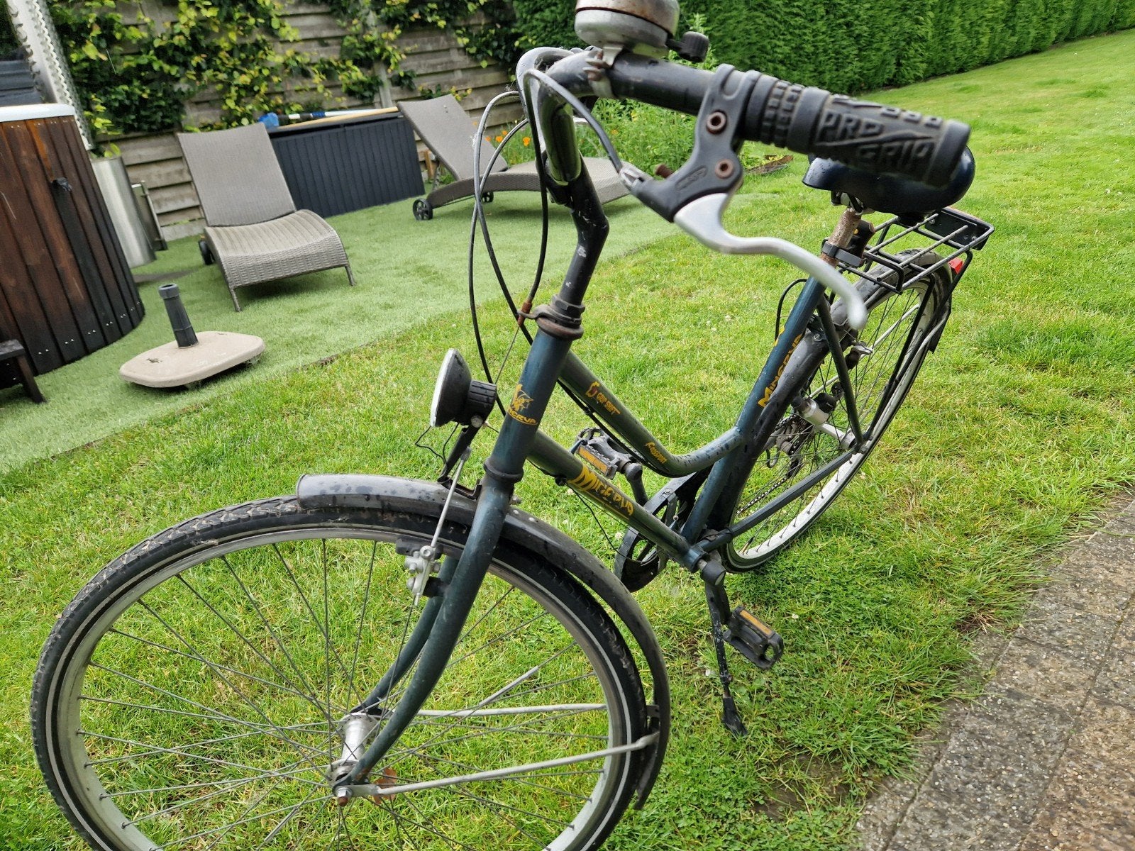 Fiets voor weinig geld, Ophalen