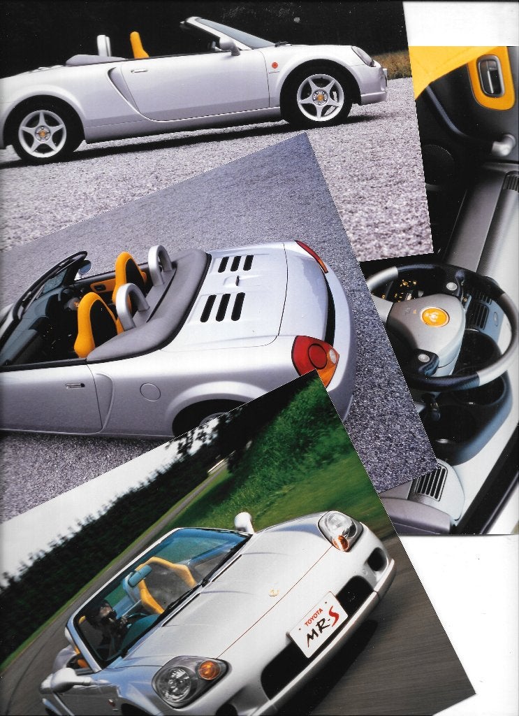 TOYOTA MR-5,  fabrieksfoto's, Ophalen of Verzenden, Zo goed als nieuw, Toyota