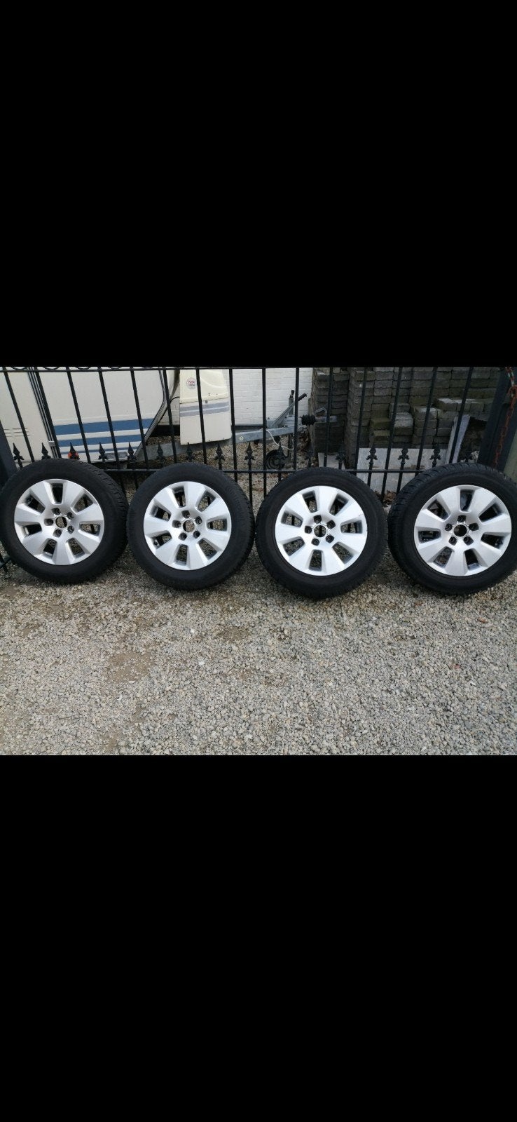 winterbanden Audi A5, Auto-onderdelen, Ophalen, Gebruikt, 255 mm, 16 inch