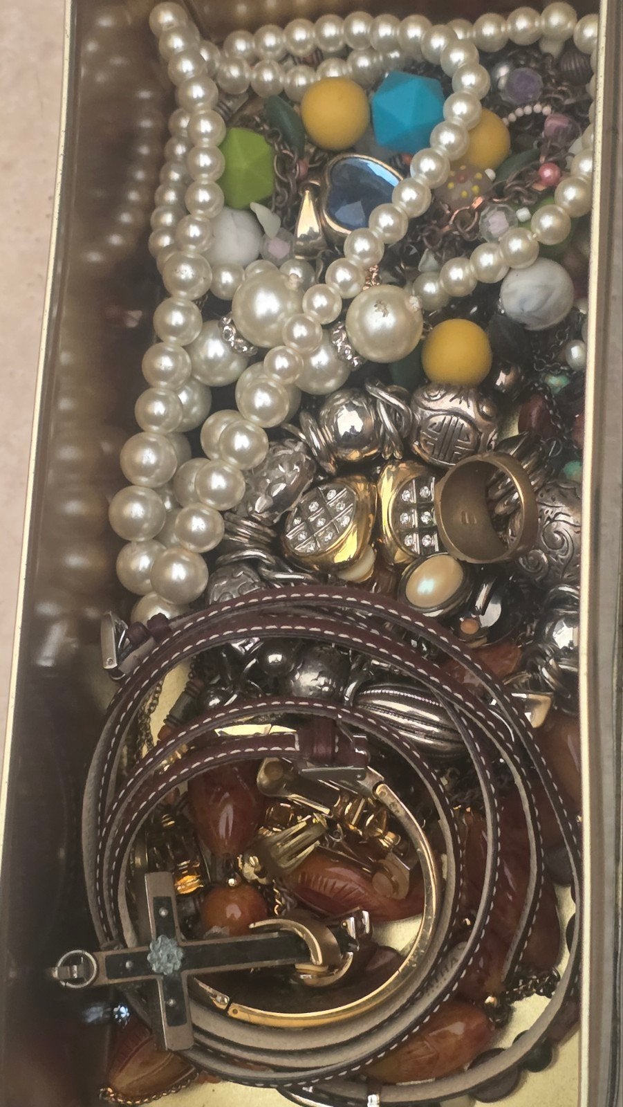 Groote verschilnde sieraden, Handtassen en Accessoires, Broches, Ophalen of Verzenden