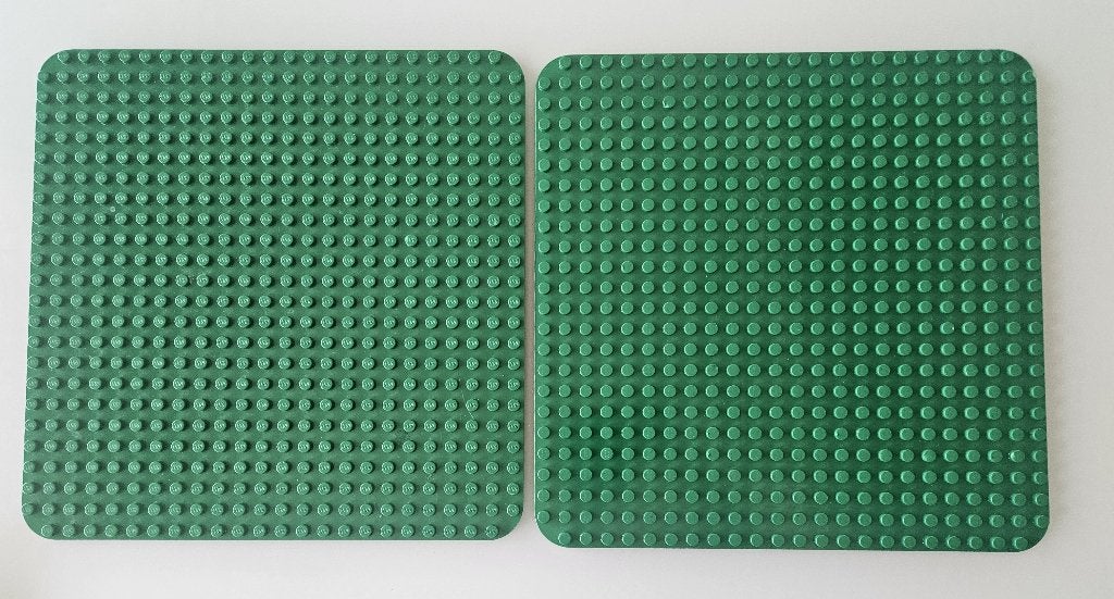 4 Duplo bouwplaten : 2 grote en 2 kleinere, Ophalen of Verzenden, Duplo