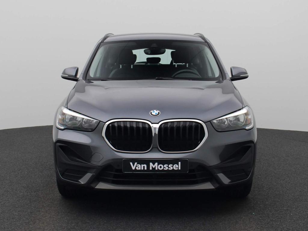BMW X1 sDrive16d Executive | Navi | ECC | PDC | LMV |, Auto's, Gebruikt, Zwart, 116 pk, Leder