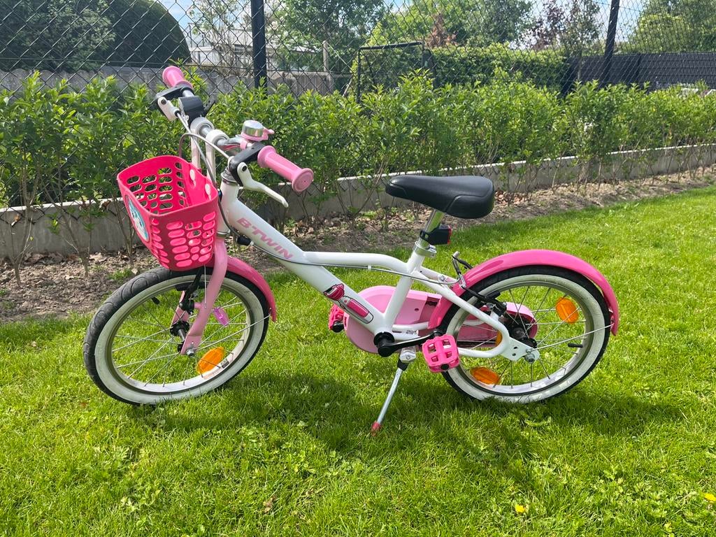 B’twin docto girl 500, Fietsen en Brommers, Fietsen | Kinderfietsjes, Ophalen, Zo goed als nieuw, Velgrem