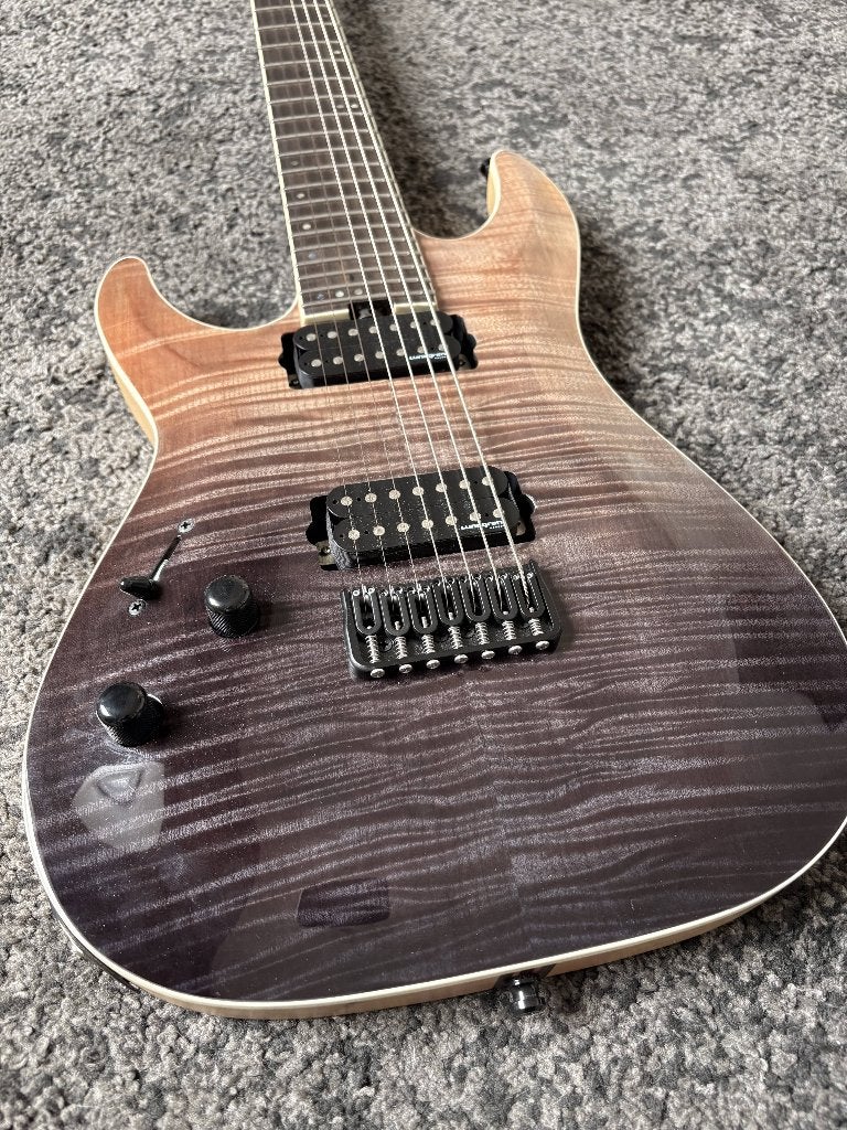 Schecter C7 SLS Elite (Gaucher), Musique & Instruments, Enlèvement, Utilisé, Solid body, Autres marques