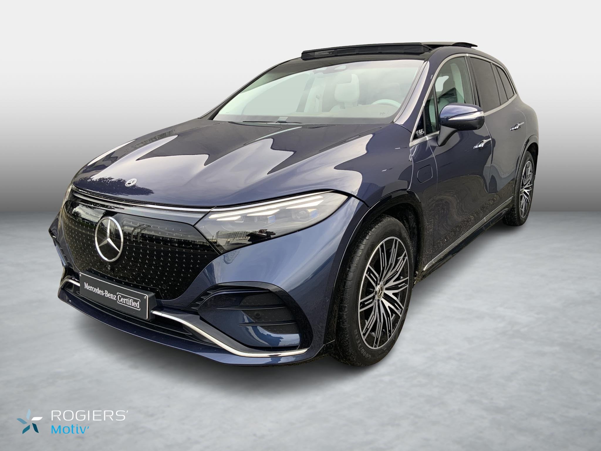 Mercedes-Benz EQS SUV EQS 450 4MATIC AMG Line, Auto's, Automaat, Stof, 1800 kg, 360 pk