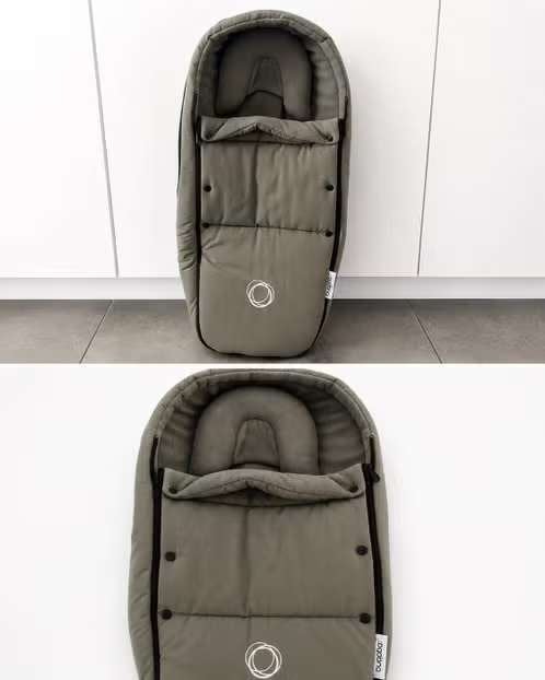 Originele Bugaboo voetenzak grijs/khaki/groen – NIEUW, Kinderen en Baby's, Ophalen, Nieuw, Overige merken, Voetenzak