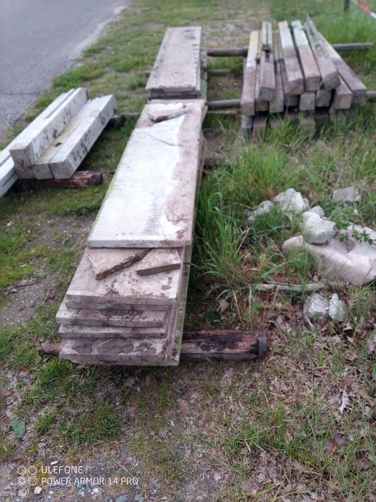 Beton palen, Tuin en Terras, Ophalen of Verzenden, Palen