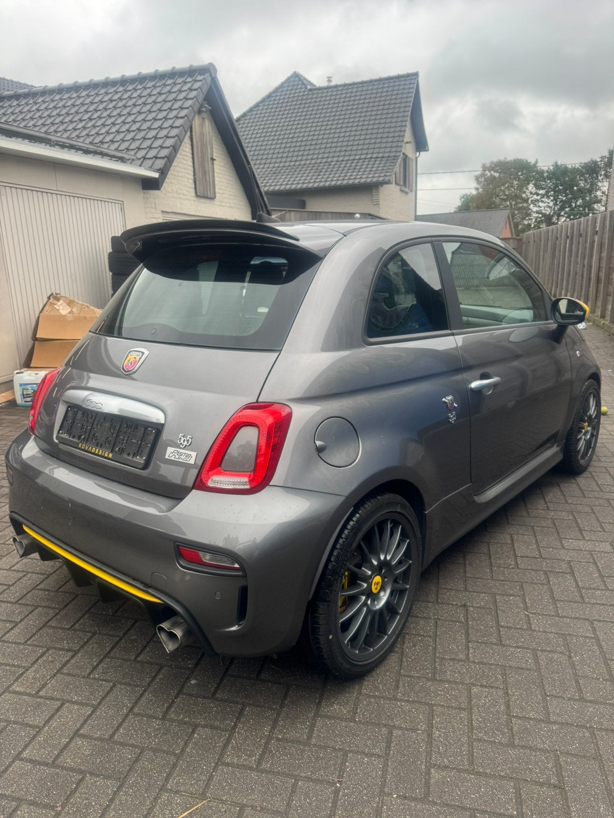 ABARTH 500 pista, Auto's, Voorwielaandrijving, 4 zetels, Stof, 4 cilinders