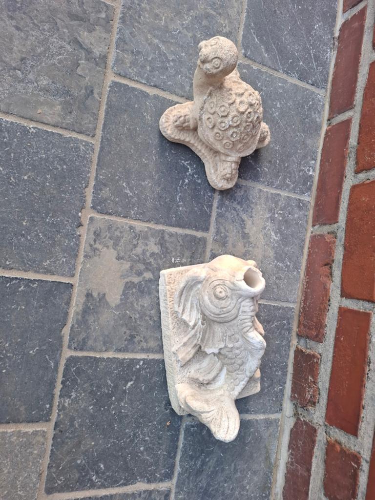 Chilpadtje en vis, Ophalen