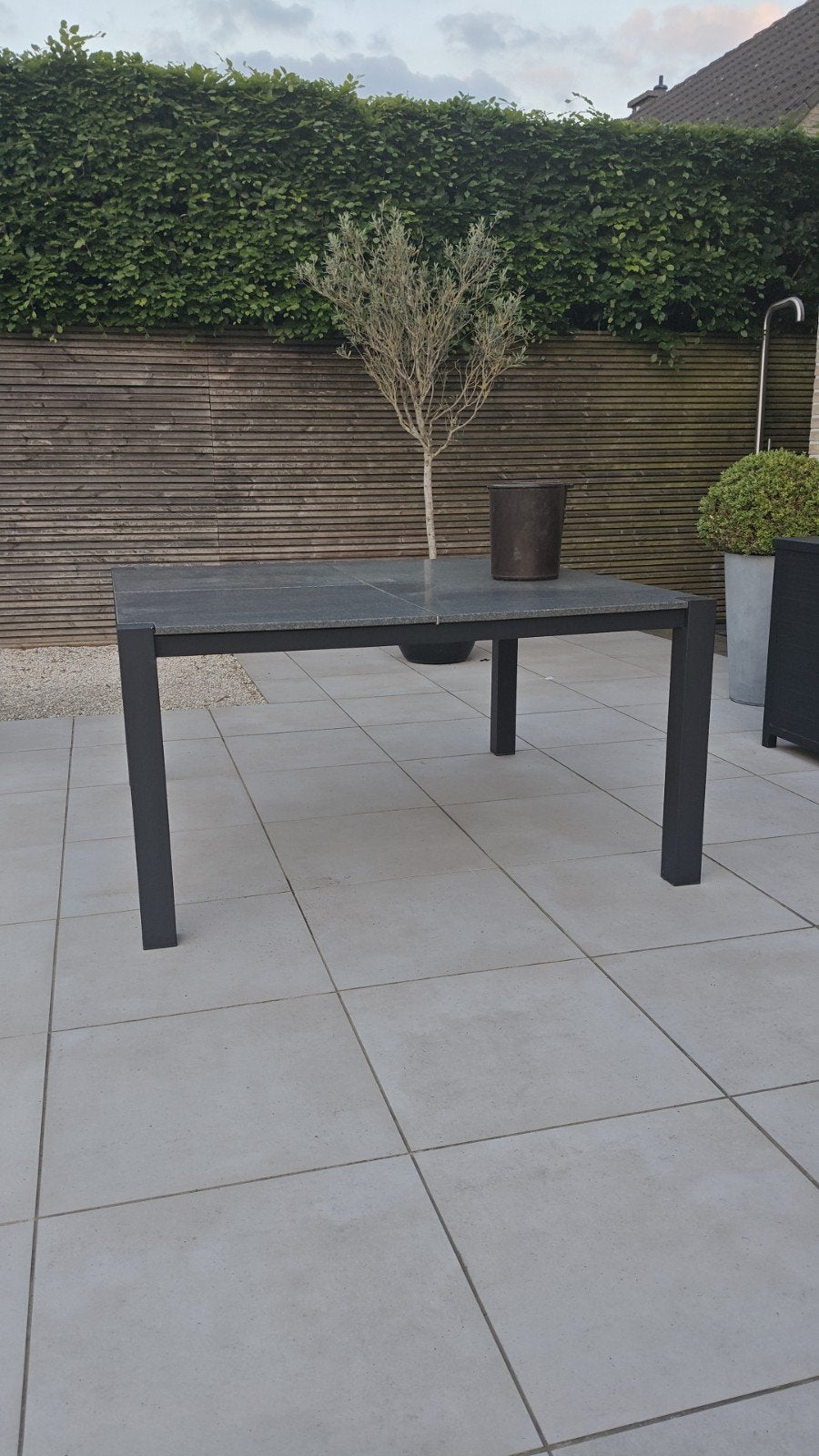 Zeer degelijke tuintafel, Table à dinner, Aluminium, Utilisé, Enlèvement