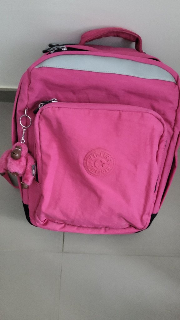 Cartable Kipling, Bijoux, Sacs & Beauté, Enlèvement, Comme neuf, Rose, Sac à dos