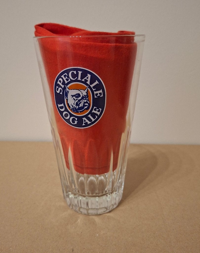 1 x Verre à bière/Verre à bière Speciale Dog Ale/33 cl, Enlèvement, Utilisé, Verre à bière