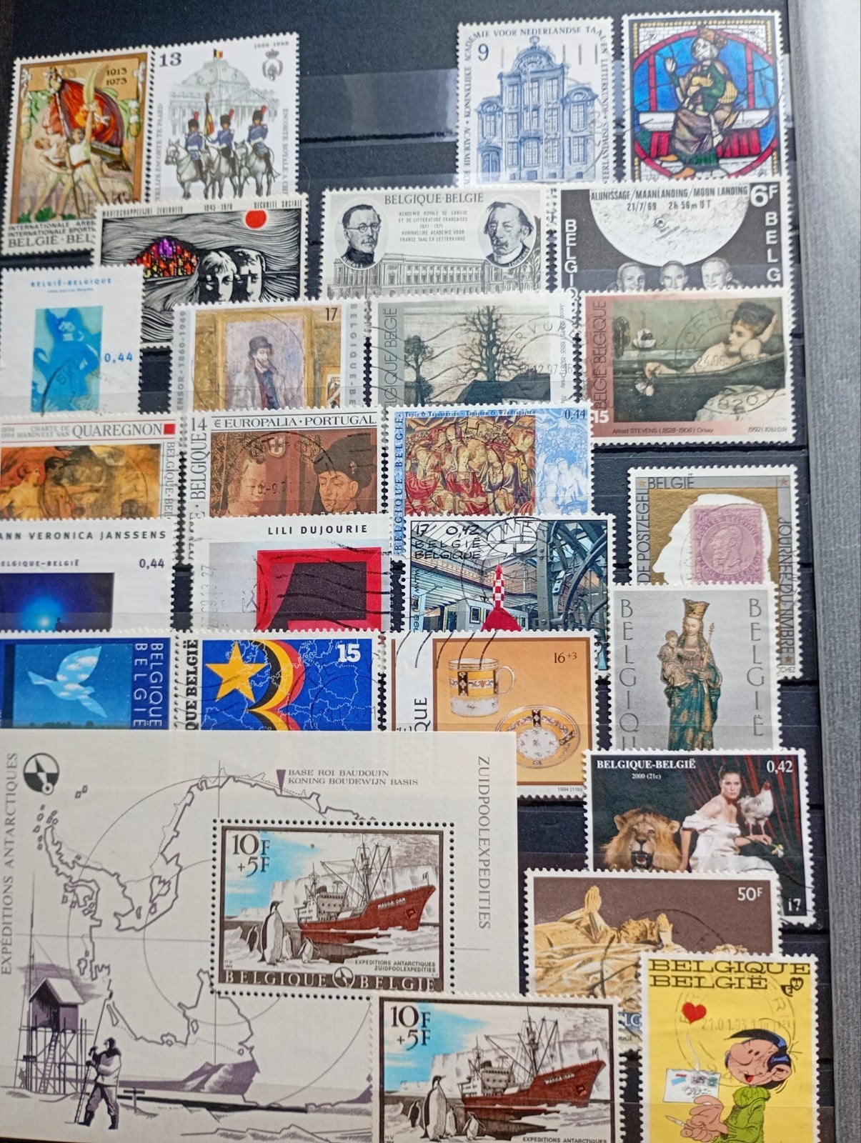 U4) grande collection de timbres belges (partie 2), Enlèvement ou Envoi