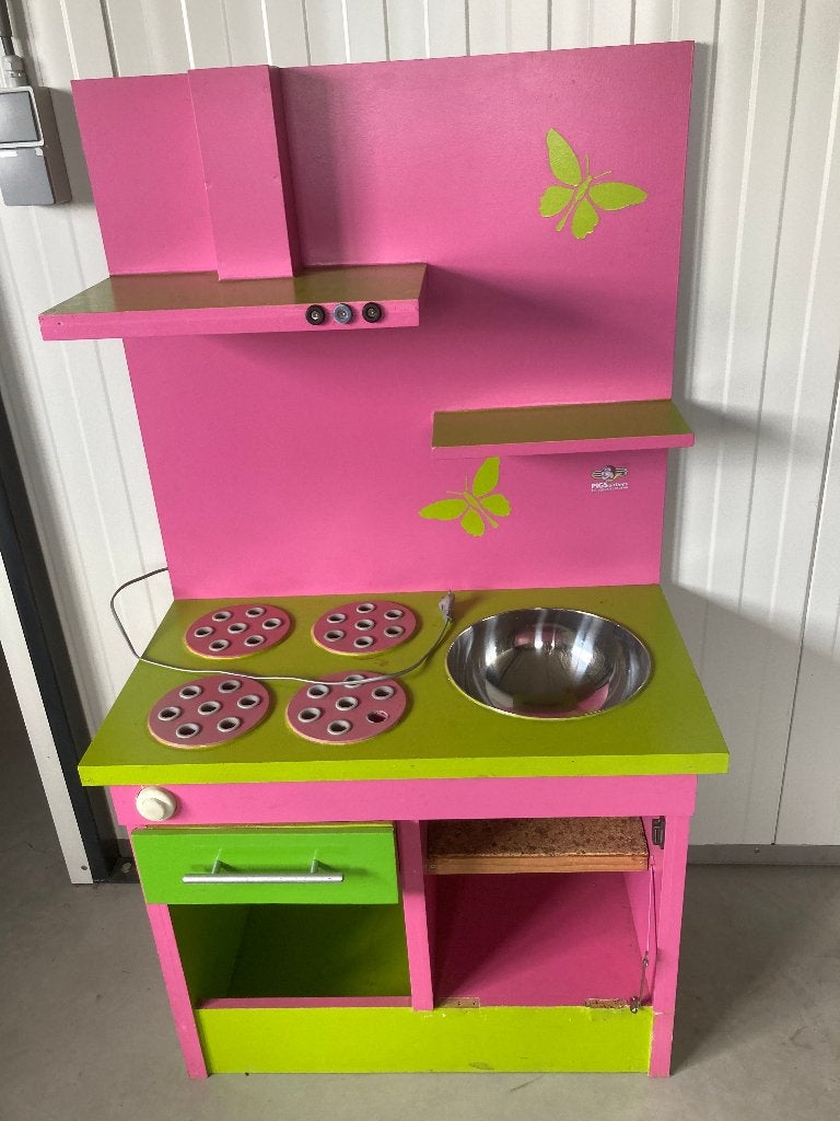 groot kinderkeuken., Enlèvement, Utilisé, Bois